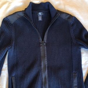 Men’s zip up sweater by CK
